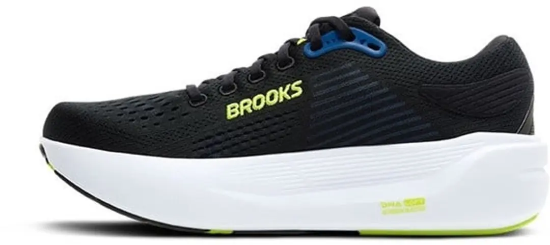 Brooks Ghost Max 3 Heren - 42.5 - Black/Navy/Acid Lime - afbeelding 2 van 3