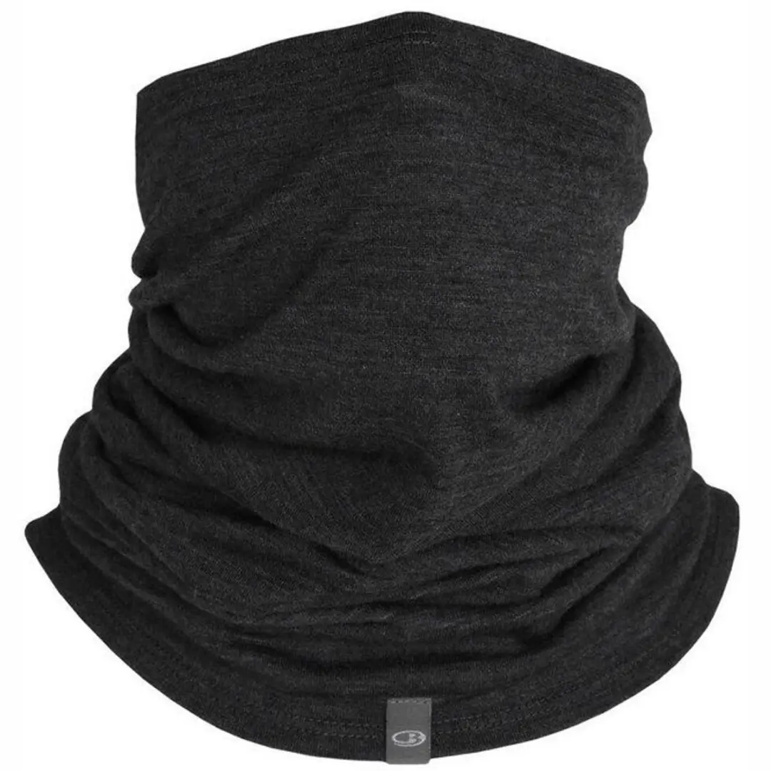 Icebreaker Oasis Flexi Chute Nekwarmer - Zwart