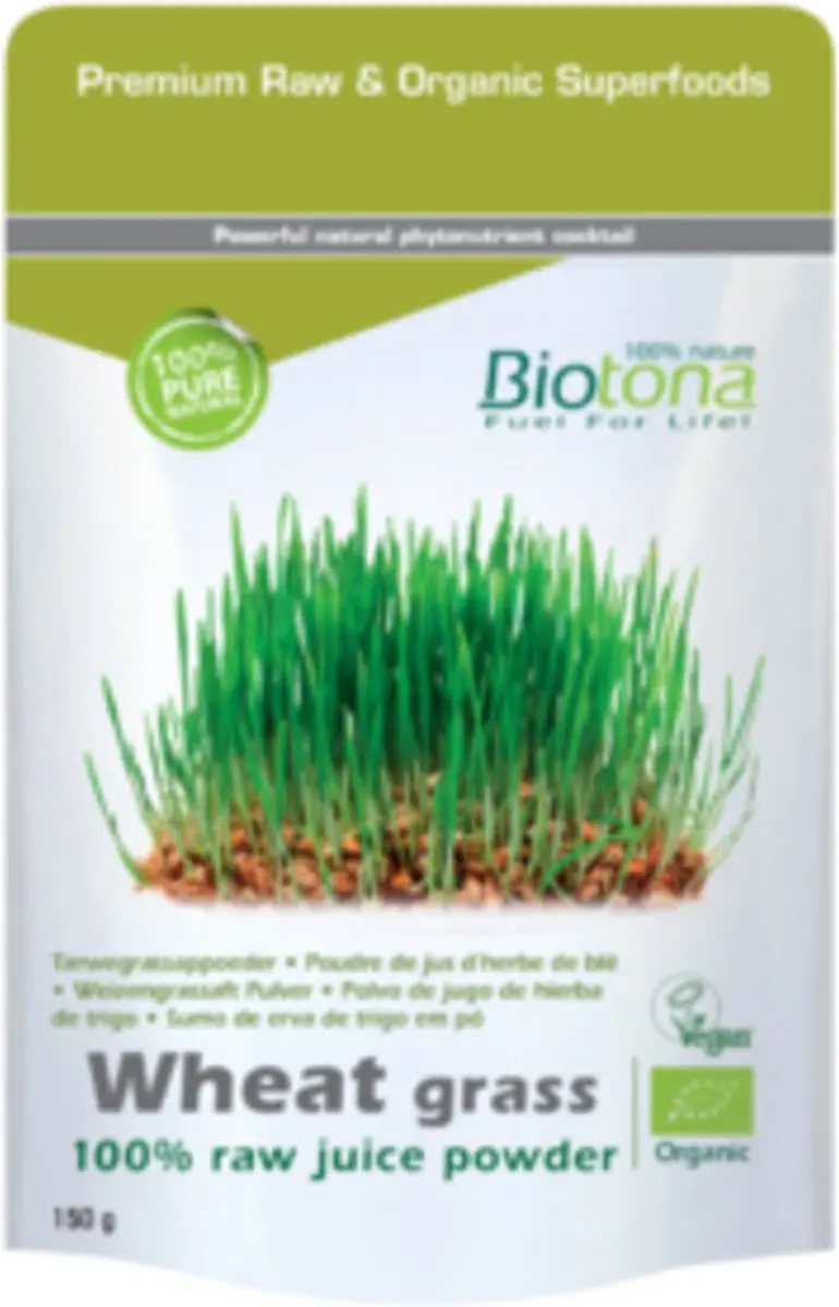 Biotona Wheat Grass Raw Bio 150g
