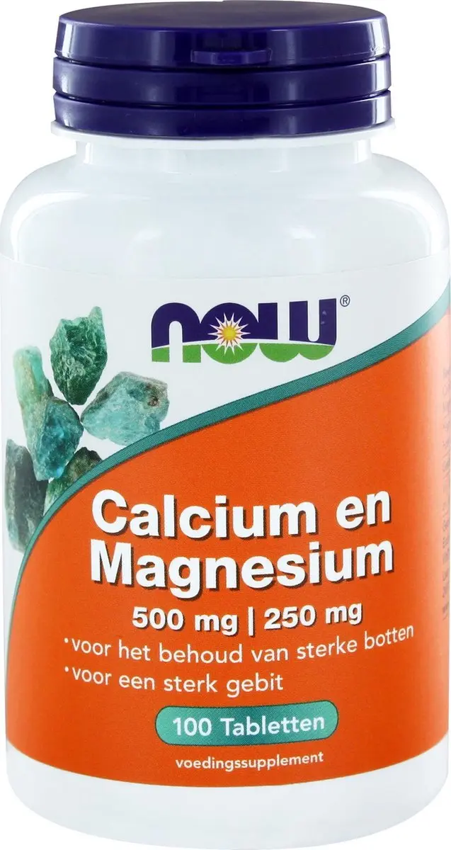 Now Foods Calcium & Magnesium 100 Tabletten