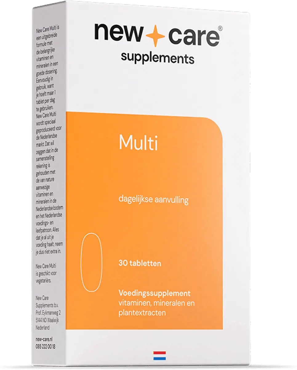 New Care Multivitamine Dagelijkse Aanvulling 30 tabletten