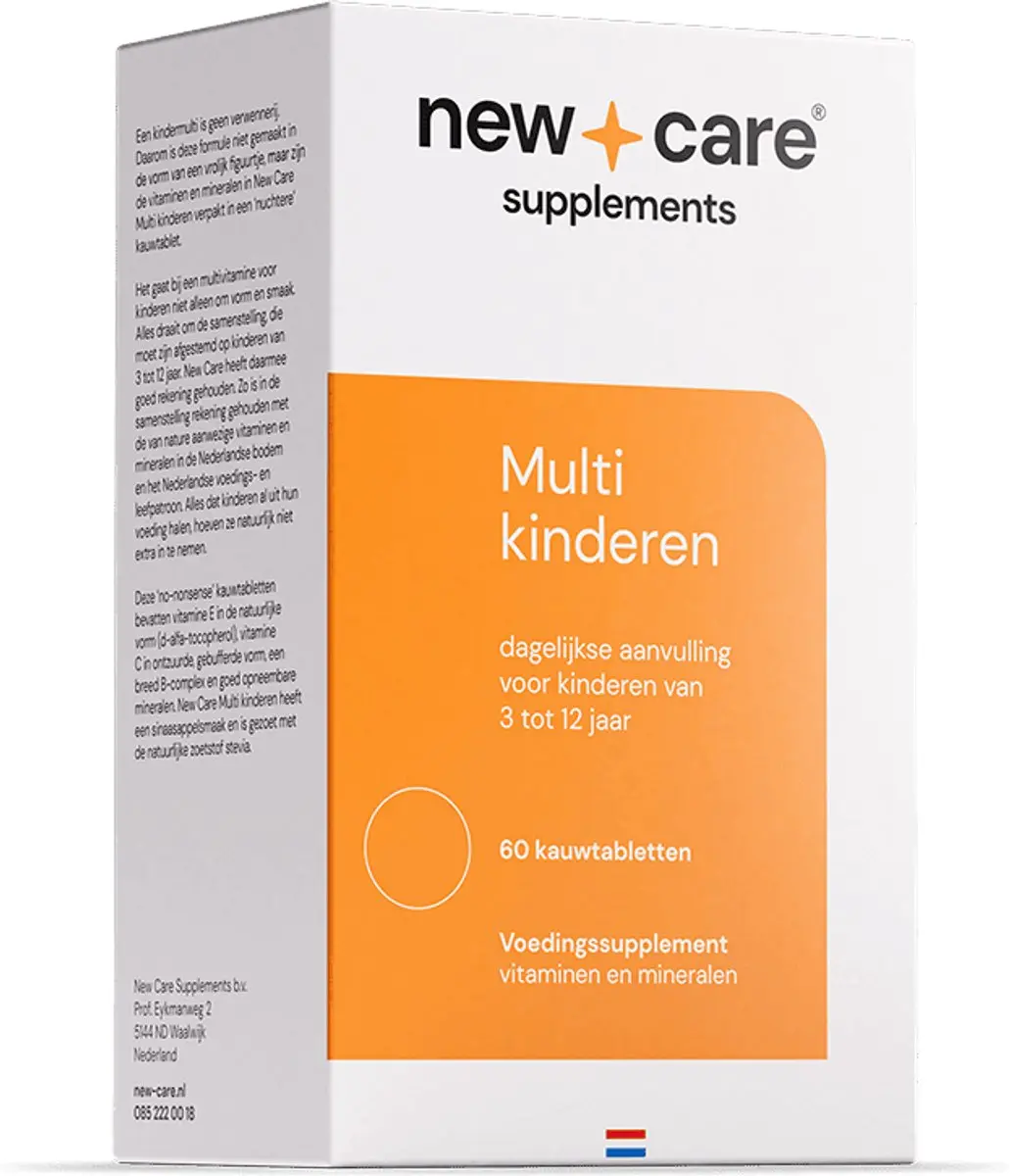New Care Multivitamine Kauwtabletten 60 Stuks