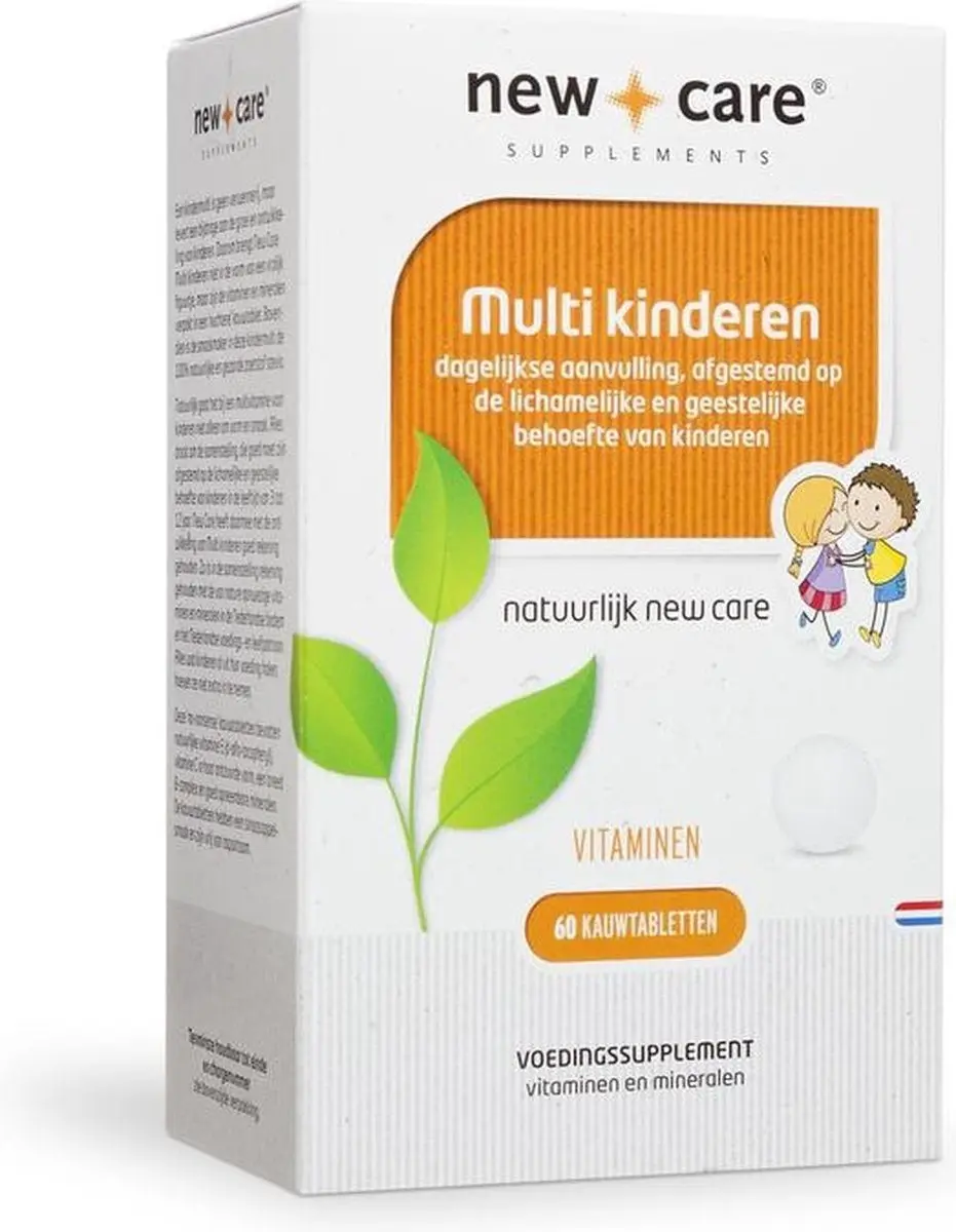 New Care Multivitamine Kauwtabletten 60 Stuks