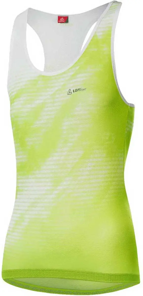 Löffler Sporttop Aero Dames Polyester Groen Maat 36