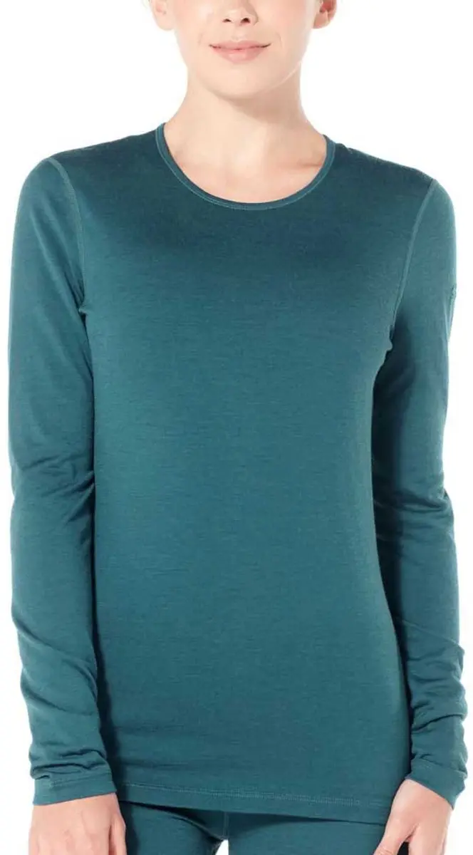 Icebreaker Oasis LS Crewe Thermoshirt Dames