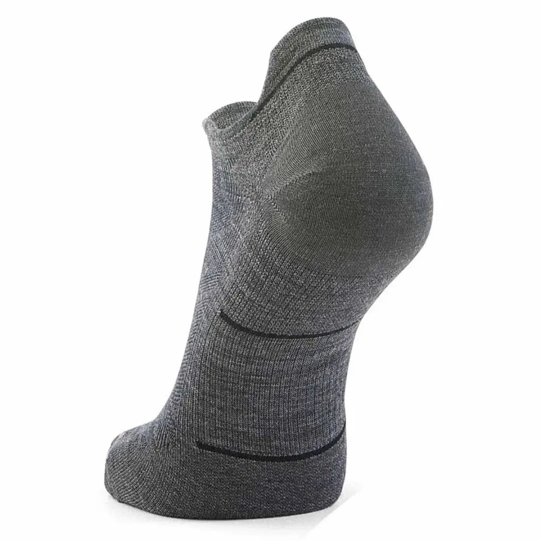Smartwool Run Zero Cushion Low Ankle Sokken - Grijs