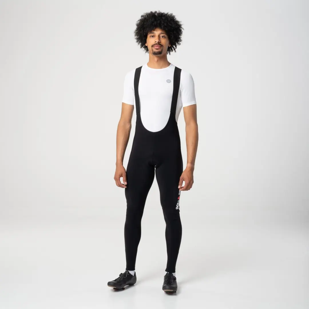 AGU Comfort Plus Bibtight Heren Fietsbroek - Zwart - S - afbeelding 2 van 6