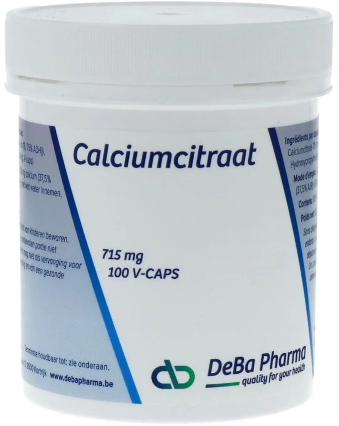 Calciumcitraat Capsules 100 Stuks