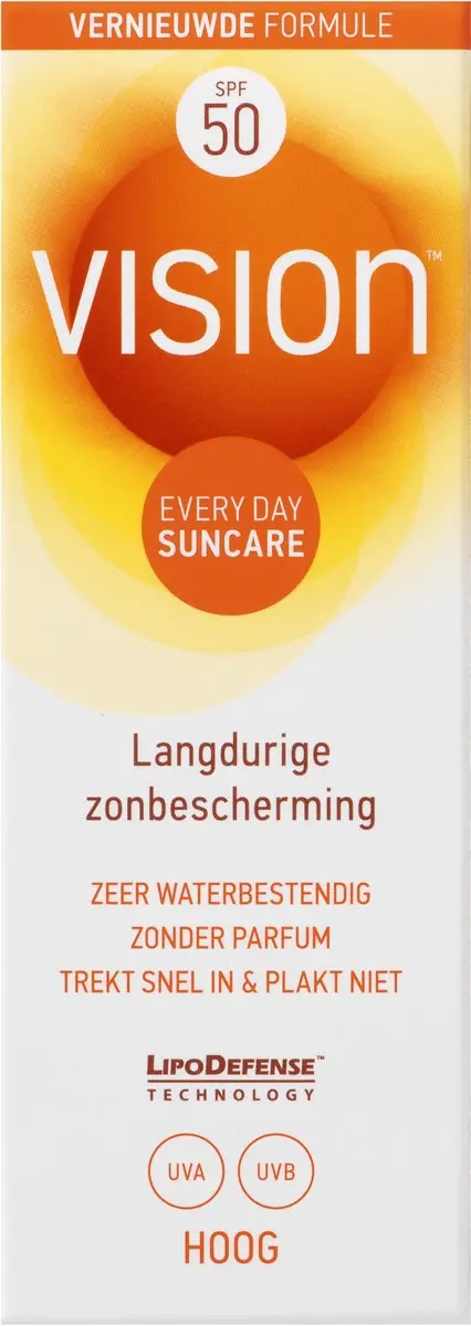 Vision Every Day Sun Protection Zonnebrand SPF 50