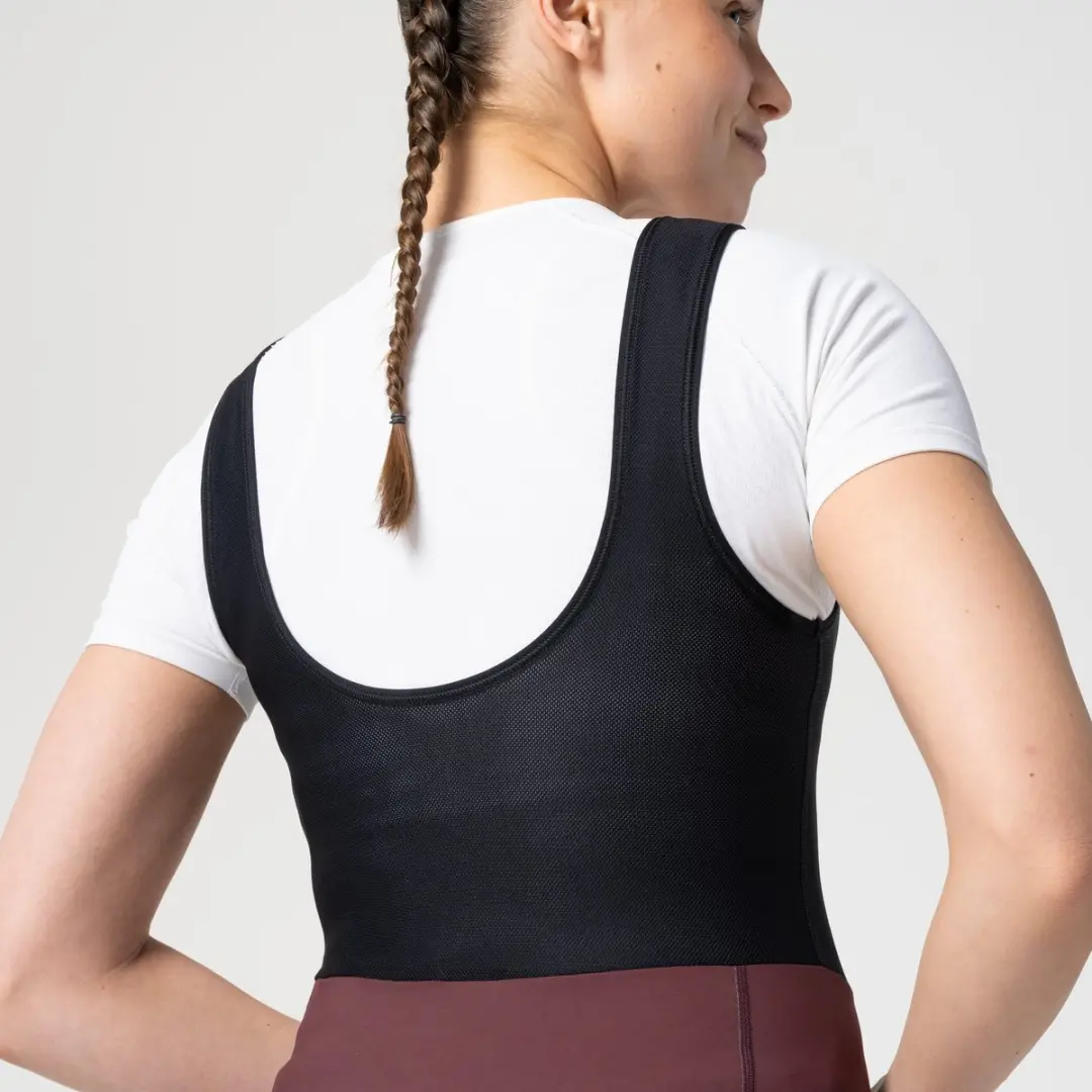 AGU Essential Bibtight Warme Fietsbroek Dames - S - Bruin - afbeelding 5 van 6