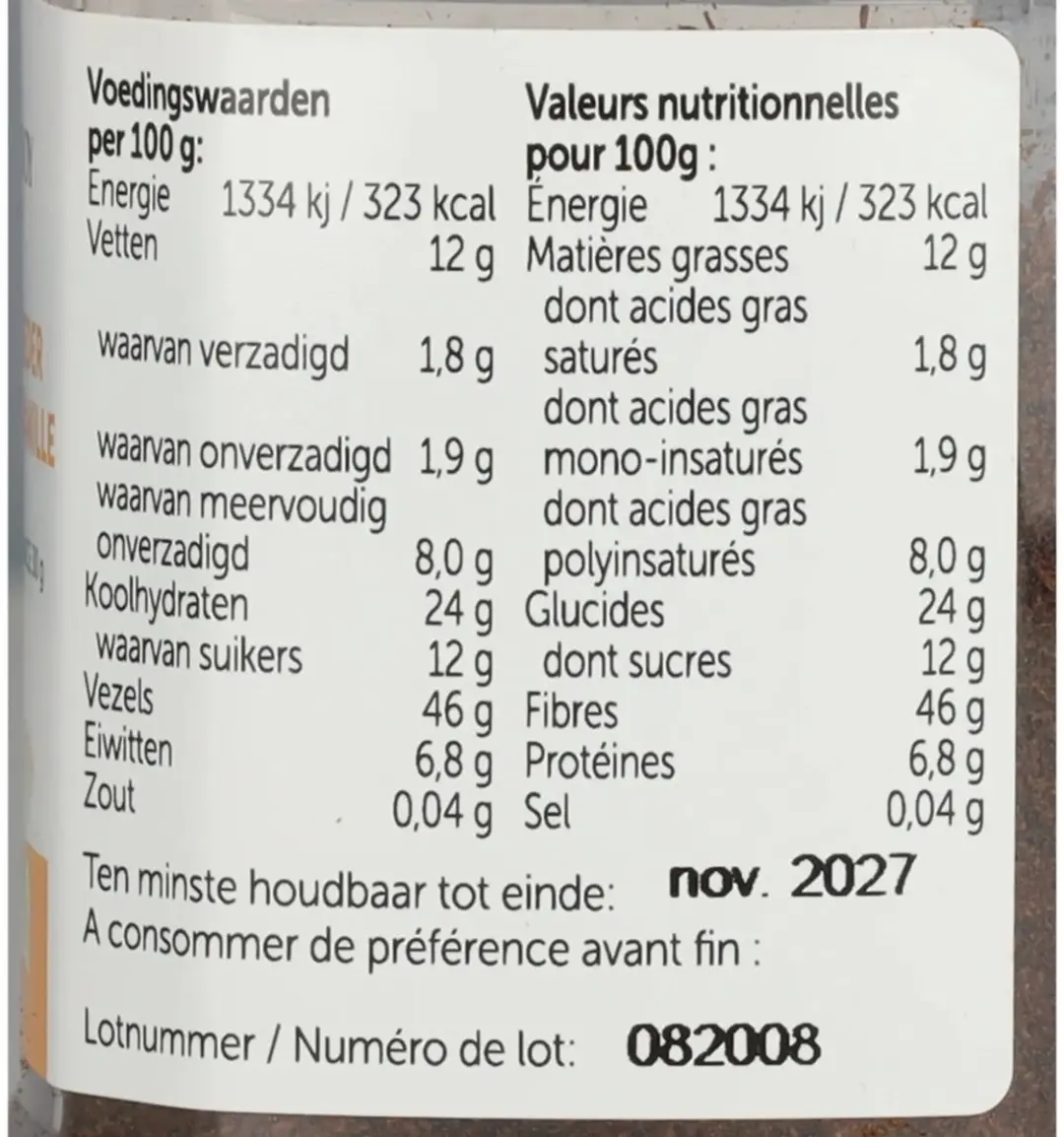 Jacob Hooy Vanillepoeder 30g - Strooibus - afbeelding 4 van 6