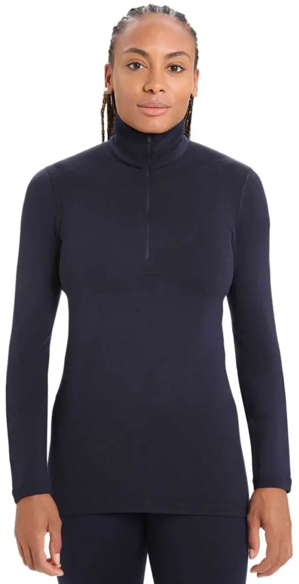 Icebreaker Merino 260 Tech Lange Mouwen Basislaag Zwart XS Vrouw