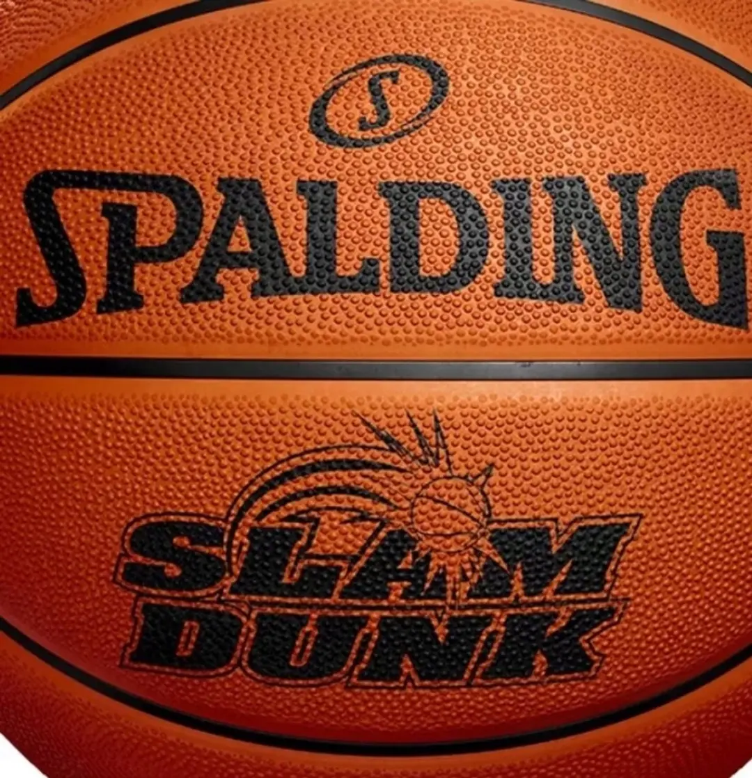 Spalding Basketbal Slam Dunk Rubber 7 - Oranje - afbeelding 2 van 4