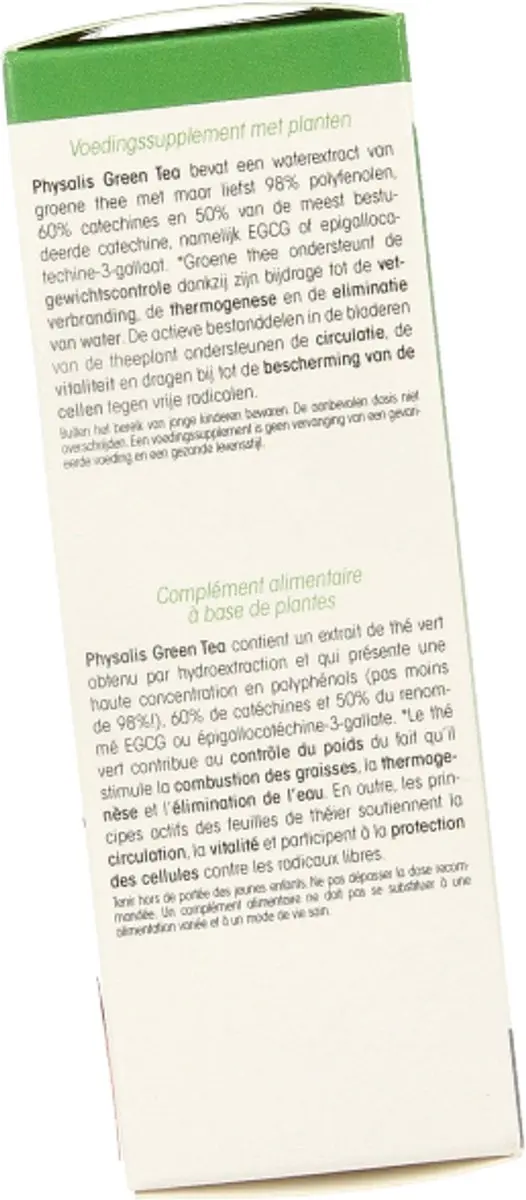 Physalis Green Tea 30 Tabletten - 30ml