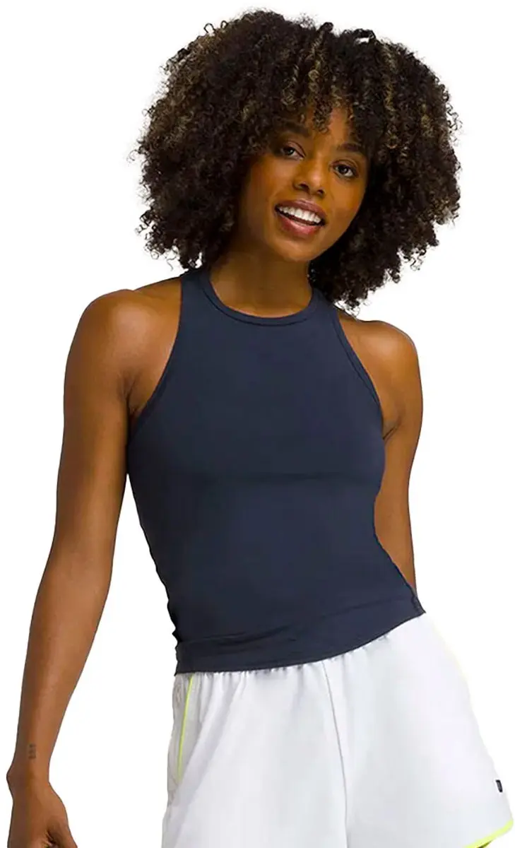 Wilson Fieldhouse Tank Mouwloos T-shirt Blauw L Vrouw