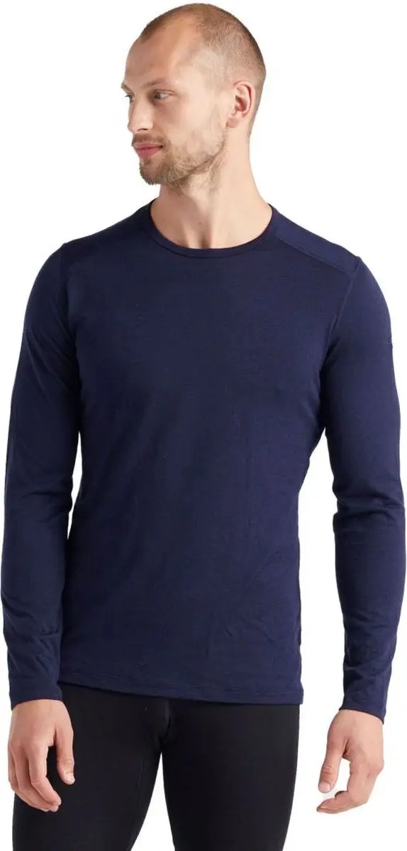Icebreaker Oasis LS Crewe Thermoshirt Heren L - Midnight Navy - afbeelding 3 van 6
