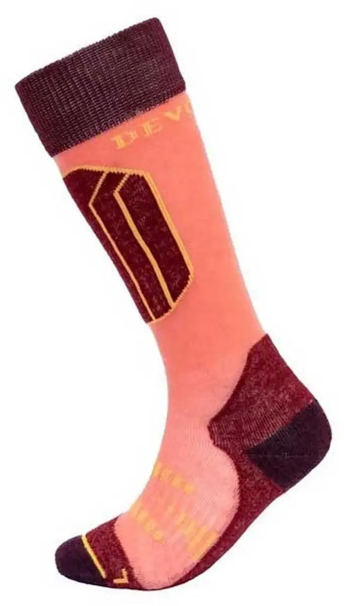 Devold Of Norway Alpine Merino Lange Sokken Oranje,Roze EU 28-30 Kinderen