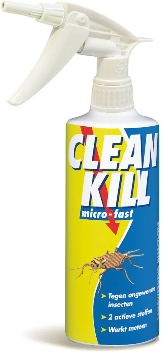 Clean Kill Micro-Fast Insecticidenspray 500ml - afbeelding 2 van 2
