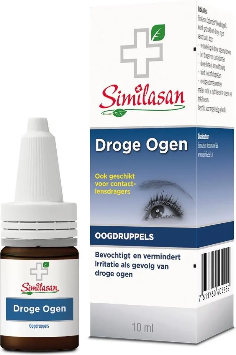 Similasan Droge Ogen Oogdruppels 10ml - afbeelding 6 van 6