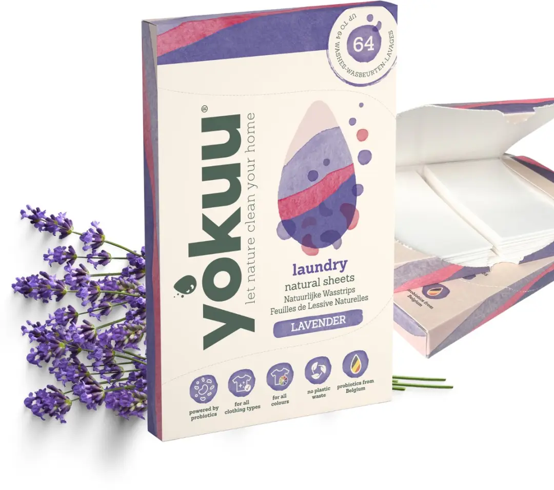 Yokuu Probiotische Wasstrips 64 Stuks - Lavendel - afbeelding 2 van 6