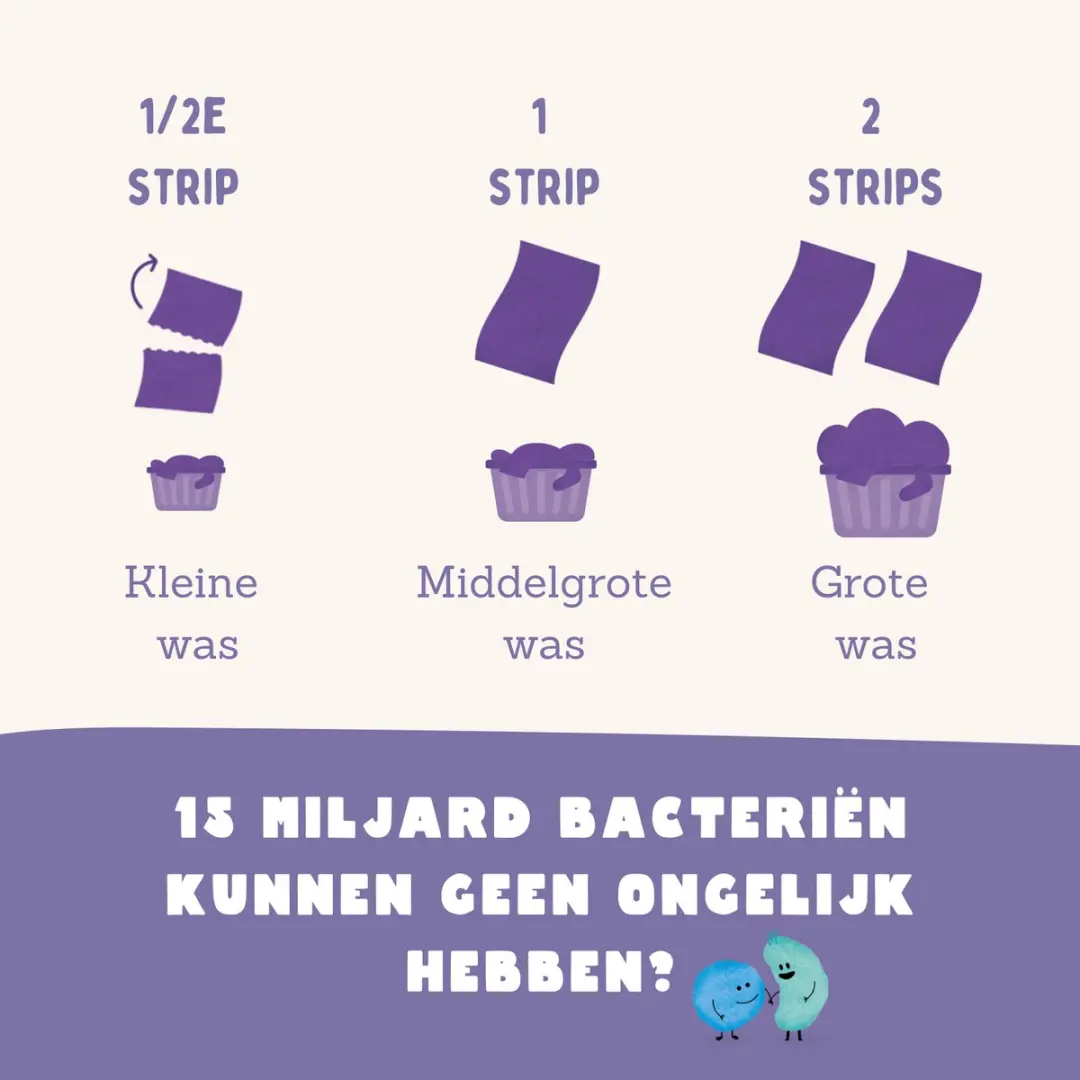Yokuu Probiotische Wasstrips 64 Stuks - Lavendel - afbeelding 6 van 6