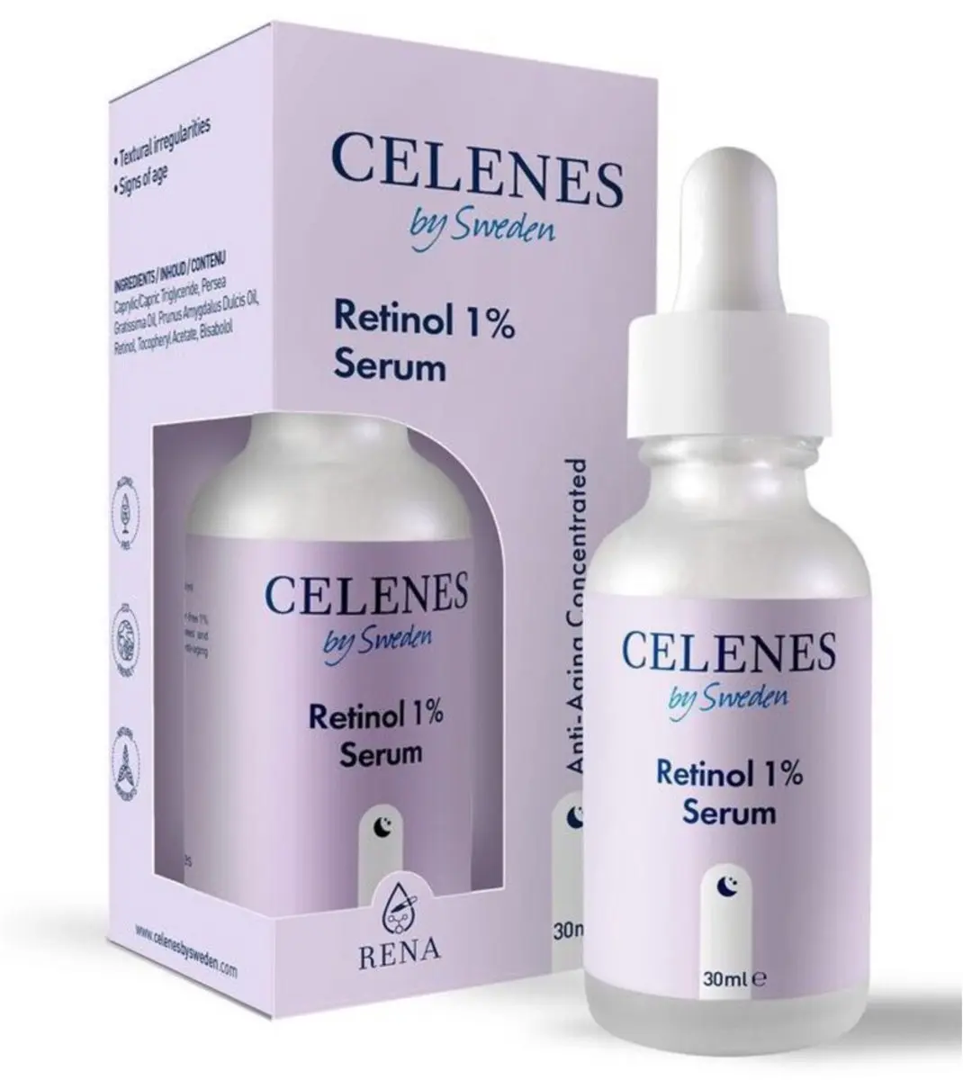 Celenes Retinol 1% Serum 30ml