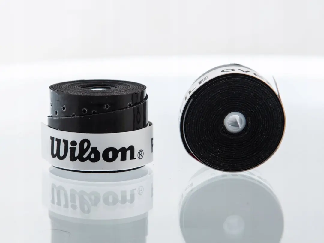 Wilson Overgrip Perforated Zwarte Tennis Grip
