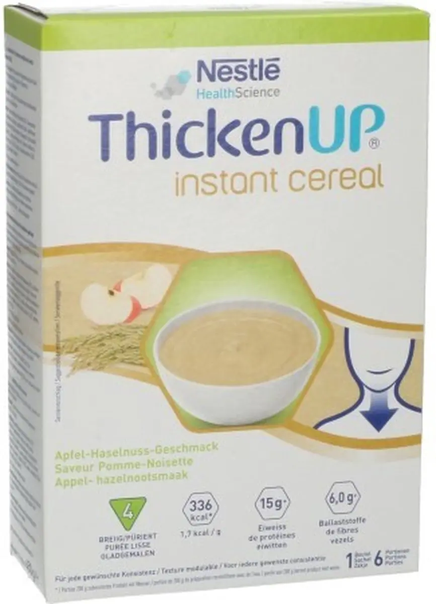Nestlé Thicken Up Instant Cereal Apple Hazelnoot 450g