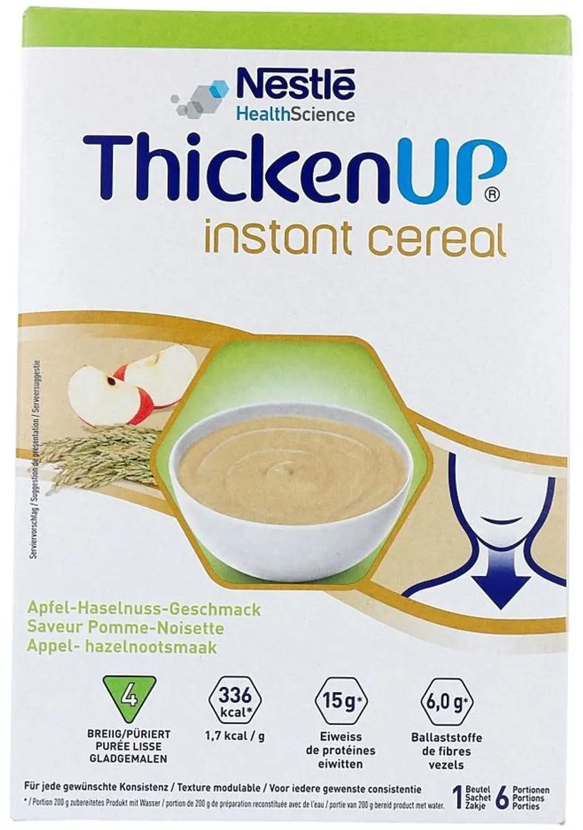 Nestlé Thicken Up Instant Cereal Apple Hazelnoot 450g