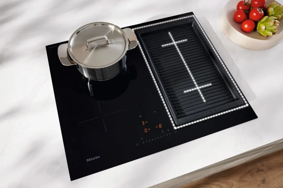 Miele KM 7363 FL Inbouw Inductiekookplaat 4 Zones - Zwart - afbeelding 2 van 5