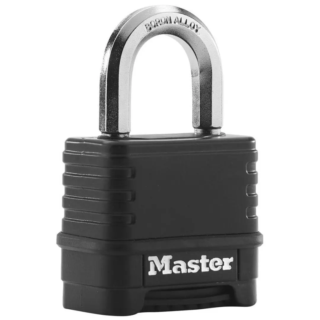 Masterlock M178EURD Hangslot - Cijferslot - Zwart - afbeelding 2 van 6