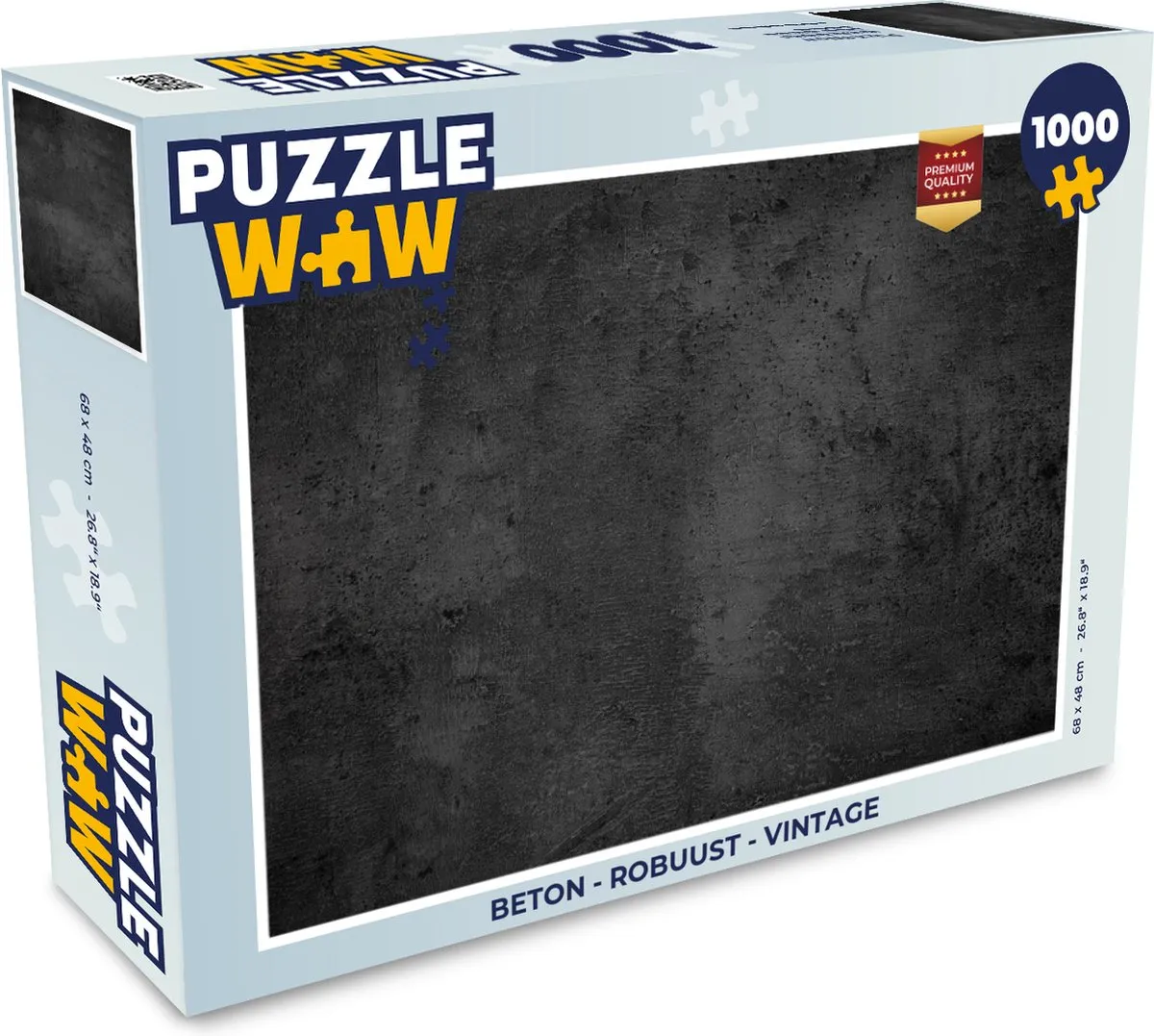 PuzzleWow Legpuzzel 1000 Stukken - Multicolor