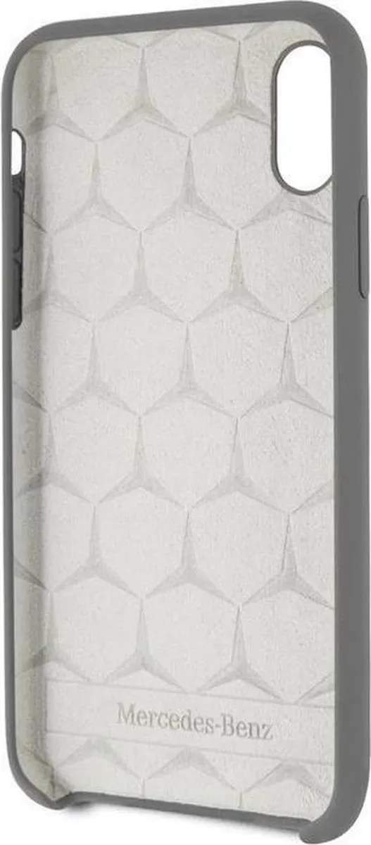 Mercedes-Benz Silicone Case iPhone X/XS - Grijs