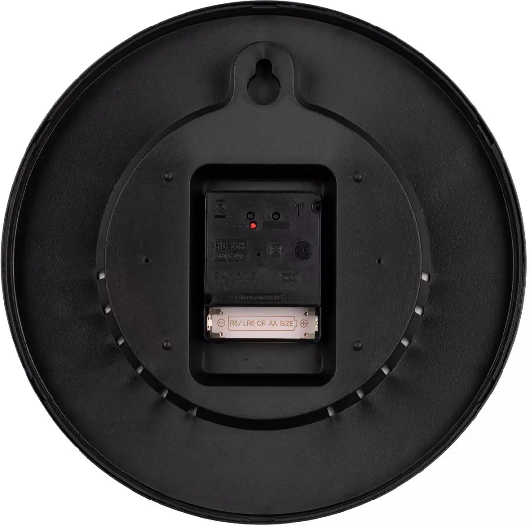Bresser Kienzle Classic Wandklok 25cm - Radiogestuurd - Wit - afbeelding 4 van 4