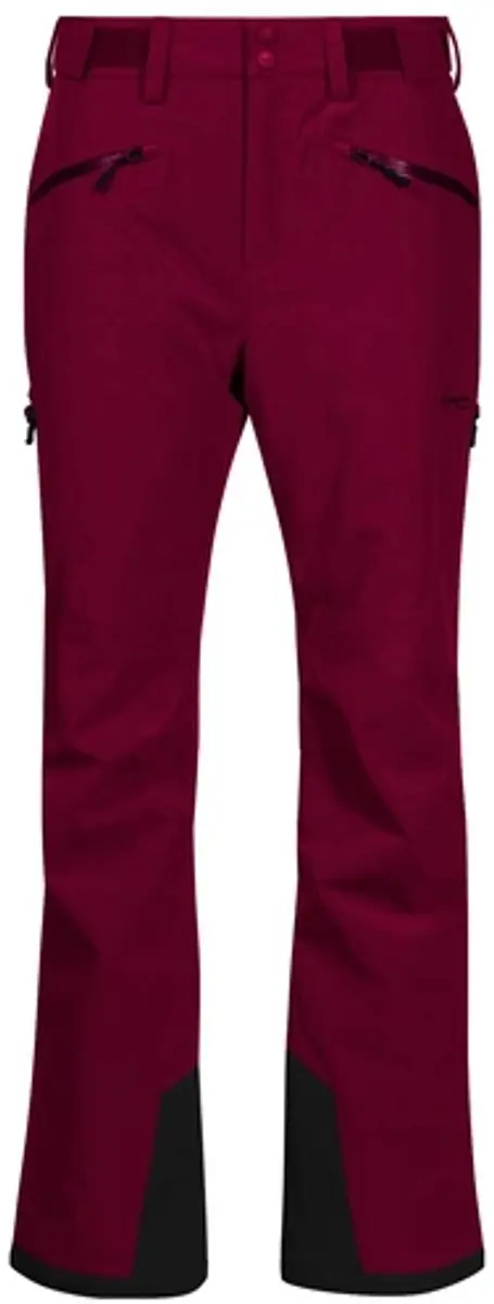 Skibroek Bergans Women Oppdal Ins Beet Red Silver Grey-L