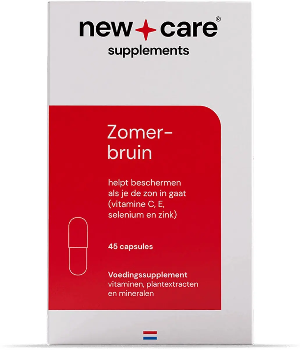 New Care Zomerbruin Zonbescherming 45 Capsules