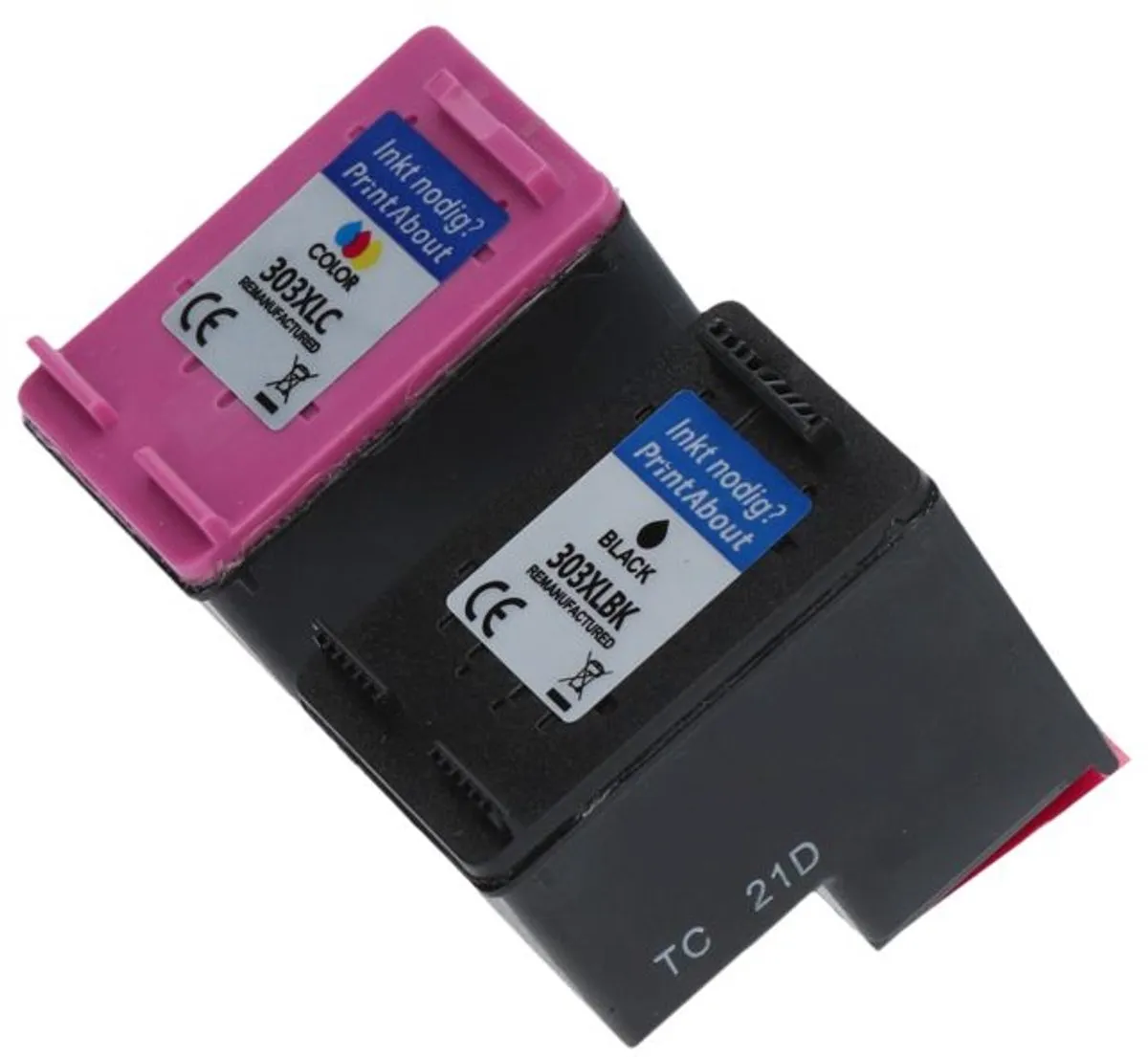 PrintAbout HP 303 Voordeelbundel - 4 Cartridges - 1.950 Pagina's