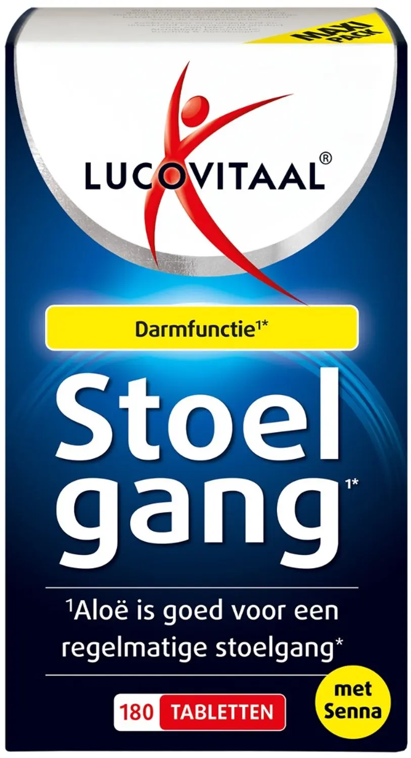Lucovitaal Stoelgang Tabletten MAXI PACK 180 tabletten
