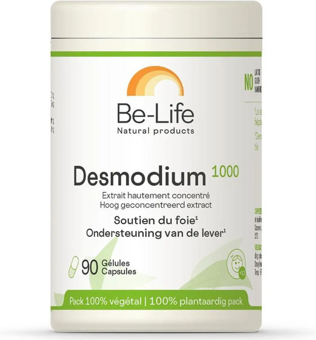 Be-Life Desmodium 1000 90 Softgels - afbeelding 3 van 6
