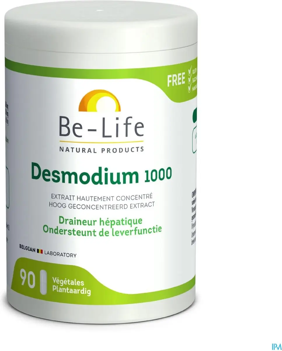 Be-Life Desmodium 1000 90 Softgels - afbeelding 6 van 6