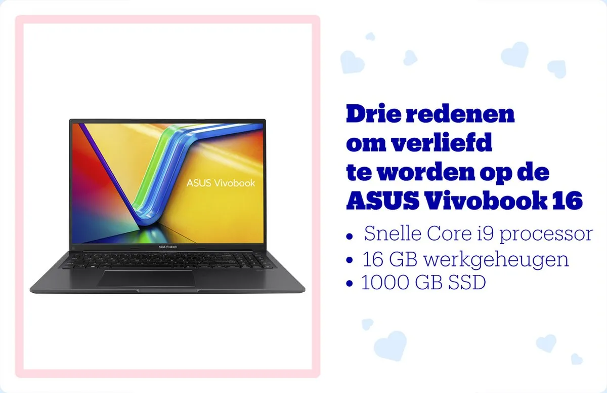 ASUS Vivobook 16 X1605VA-MB183W Laptop - 16 inch