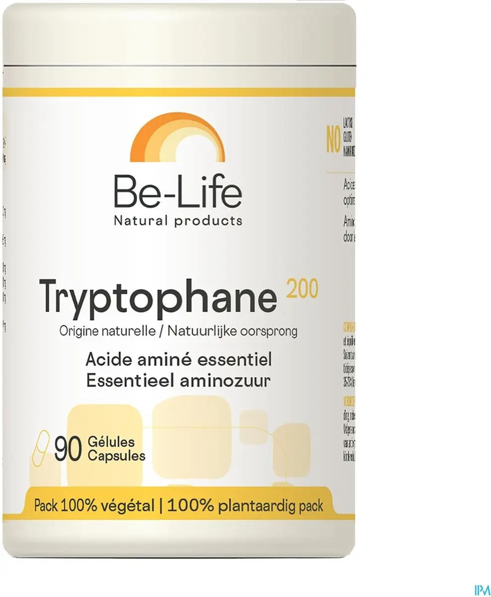 Be-Life Tryptofaan 90 Softgels - afbeelding 6 van 6