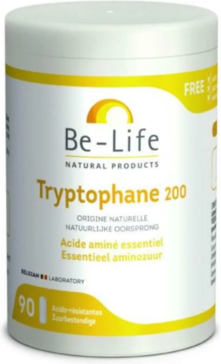 Be-Life Tryptofaan 90 Softgels - afbeelding 4 van 6