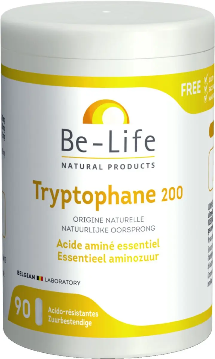 Be-Life Tryptofaan 90 Softgels - afbeelding 3 van 6