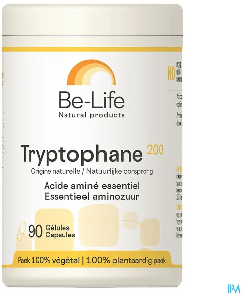 Be-Life Tryptofaan 90 Softgels - afbeelding 2 van 6
