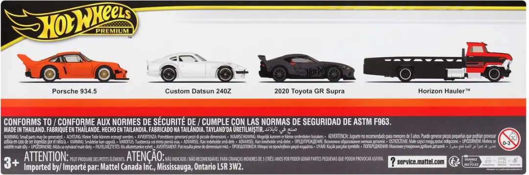 Hot Wheels JBM05 Speed Legends Collectie - Voertuigenset Meerkleurig - afbeelding 4 van 6