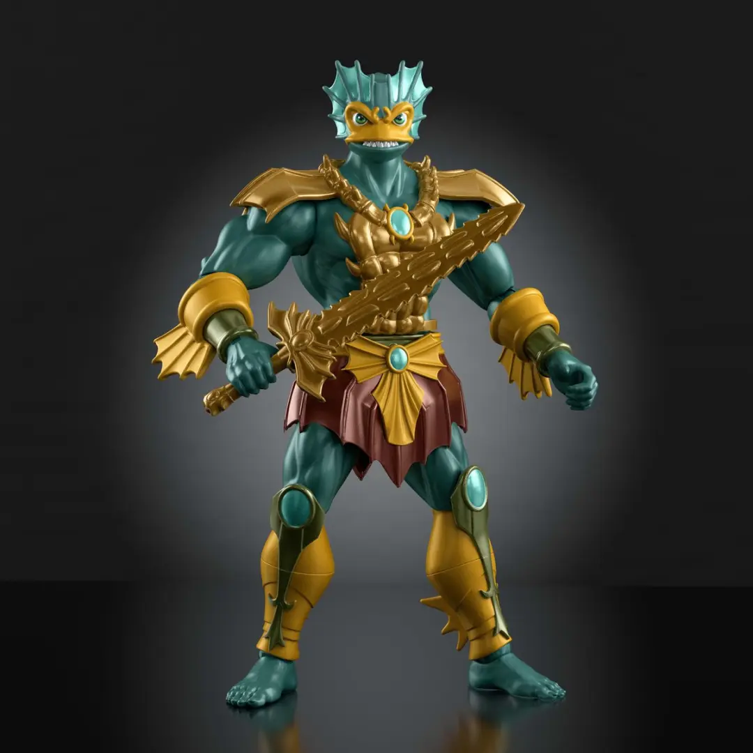 Mattel Masters of the Universe Origins Mer-Man Action Figuur - MATTJHK02 - Multi - afbeelding 6 van 6