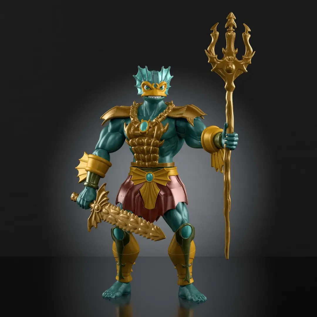 Mattel Masters of the Universe Origins Mer-Man Action Figuur - MATTJHK02 - Multi - afbeelding 3 van 6