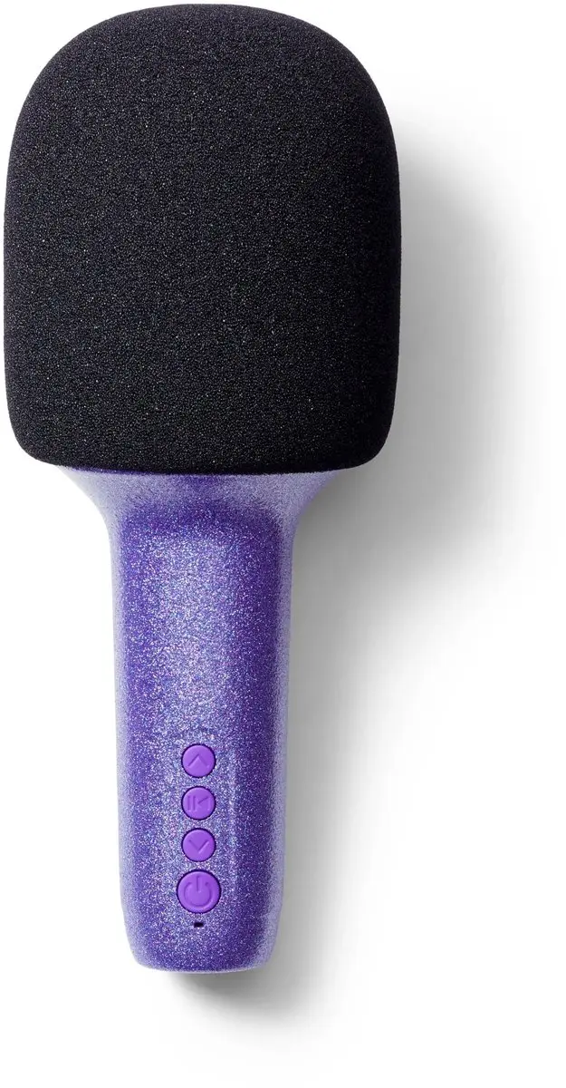 Konges Sløjd Lalarma Glitter Microfoon - Paars - afbeelding 3 van 6