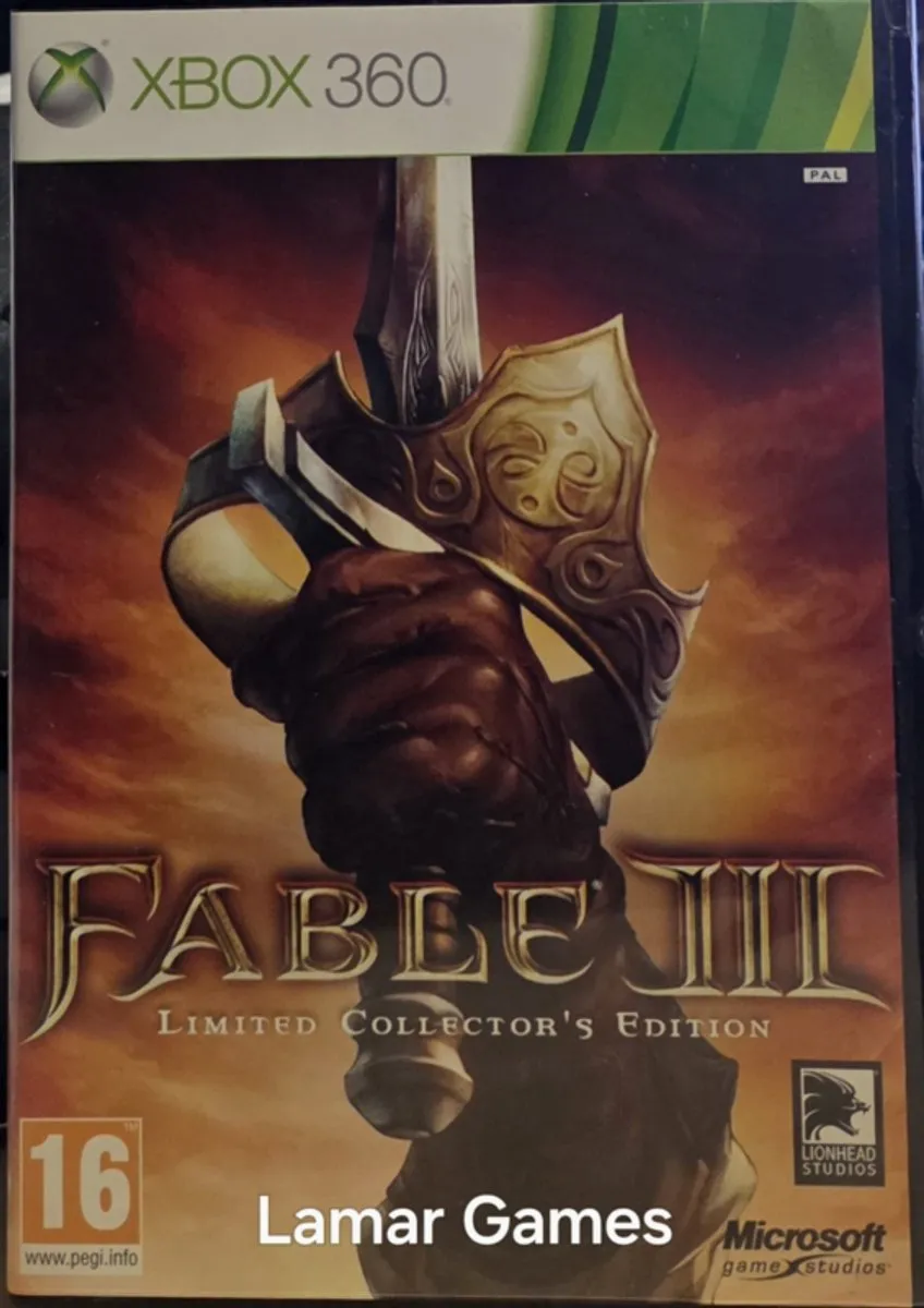 Xbox Fable 3